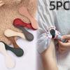 5pcs Magnetic Snap Buttons for Hemming Pants, Sleeves, Skirts, and Scarves - No Sewing, No Nails, Anti-Drag, Hemming Edge