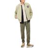 Anta Basketball Series Solid Color Zipper Cartoon Pattern Printed Jacket Unisex Jacket Manny-Green 152241830R-1
