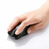 SANWA SUPPLY Bluetooth 3.0 Multi-pairing Mouse (up To 3 Devices Can Be Paired) Blue LED 6 Buttons Medium Size MA-BTBL121BK