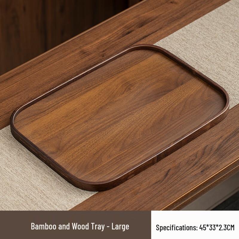 Walnut Wood Tea Serving Tray