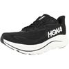 HOKA Clifton 10 Wide Track Field Running Size Black and White Men's & Shoes, 27.5,