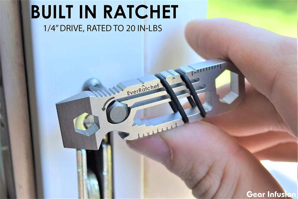 Nástroj Gear Infusion EverRatchet Ratchet Keychain Tool