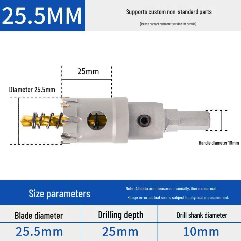 Stainless Steel Hole Expander Drill Bit for Metal and Aluminum Plates