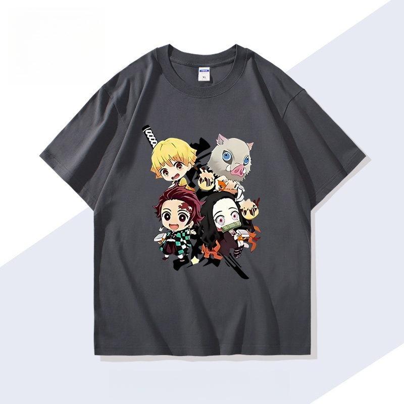 Demon Slayer Anime Tanjiro Printed Tshirt Unisexs and Womens Tshirt Unisexs Top Sports Tshirt Unisexs Tshirt Summer Tee 2026 New