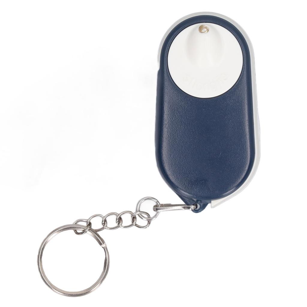 10X Lupe Doppelschichtlinsen Faltbare Handlupe Mini-Lupe Schlüsselanhänger mit LED-Licht Mini-Lupe