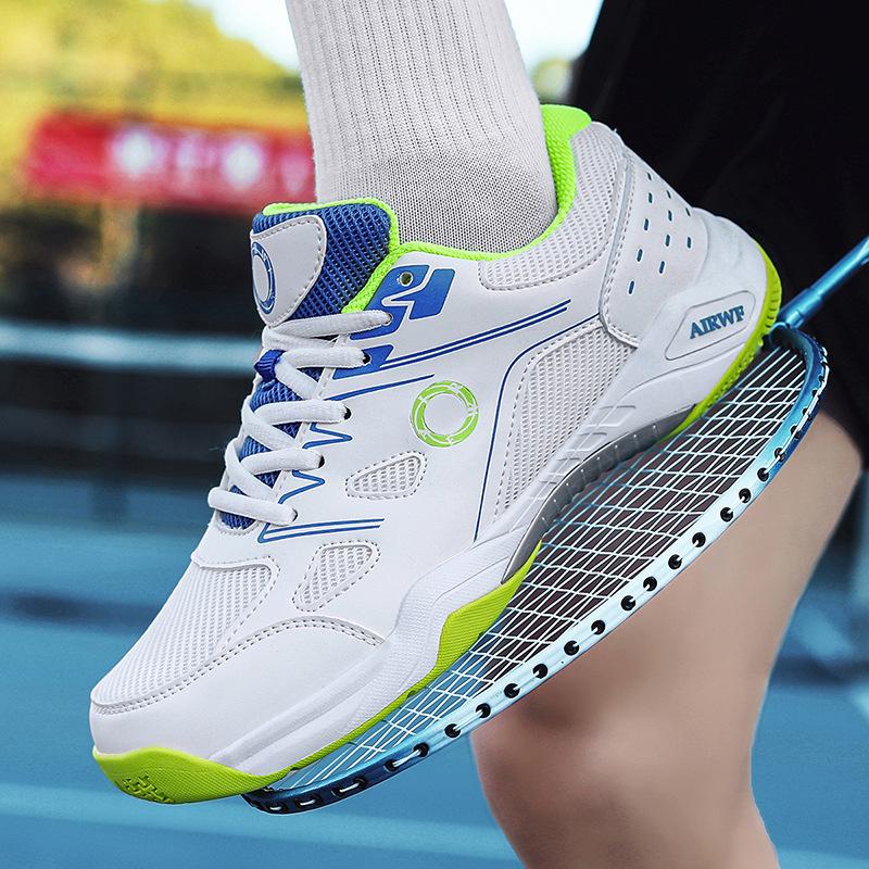 Badminton Shoes for Men and Women, Shock-absorbing, Breathable and Wear-resistant Professional Sneakers, Youth Non-slip Sports Training Shoes, Table
