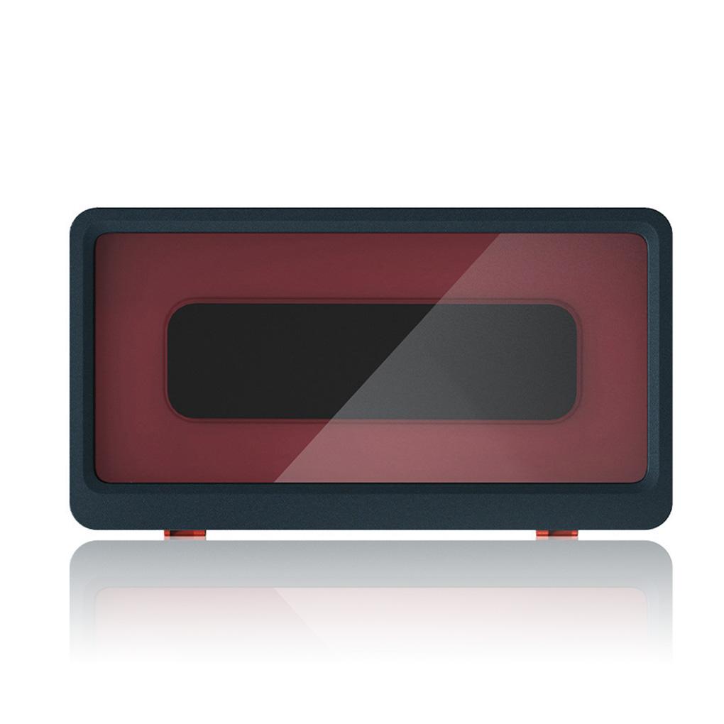 

Настенный чехол для телефона с сенсорным экраном, самоклеящийся держатель для хранения, оболочка с полной герметизацией, органайзер для смартфона без перфорации синий