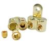 Brass Car Audio Connector 0GA 4GA Car Audio Terminal Connectors Durable Amp Input Reducer