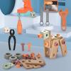 Screw Assembly Simulation Maintenance Toy Electric Drill Bolts Building Blocks Toys  Boys Girls