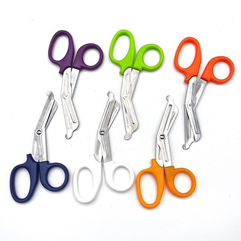 Multi-functional Scissors for Gauze, Bandages, Muscle Tape, and First Aid