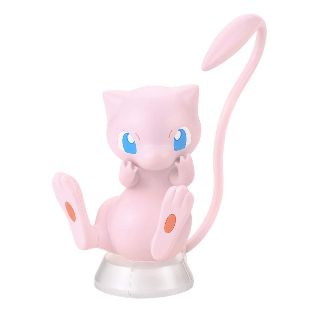 BANDAI SPIRITS Pokémon Plastic Model Collection Quick!! 02 Mew Pre-Colored Plastic Model