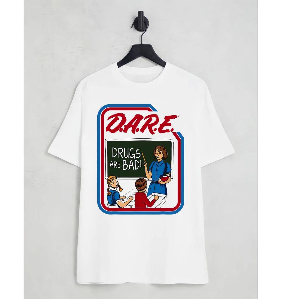 D.A.R.E. “Drugs Are Bad” T-Shirt – S to 5XL S