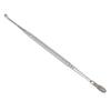 Ear Spoon Double Head Stainless Steel Ergonomic Design Relieve Itching Glossy Rounded Spiral Spring Ear Pick