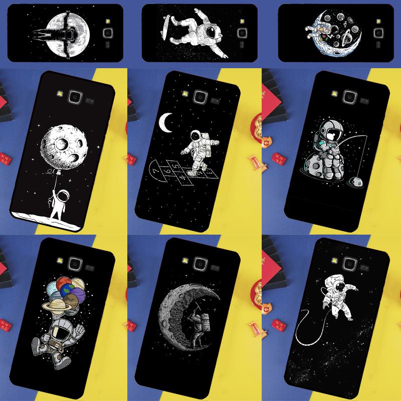 Aesthetic Space Moon Astronaut For Samsung Galaxy M33 M13 M35 M53 M11 M21 M31 M55 M15 M14 M34 M54 M12 M32 M52 M06 M16 Case