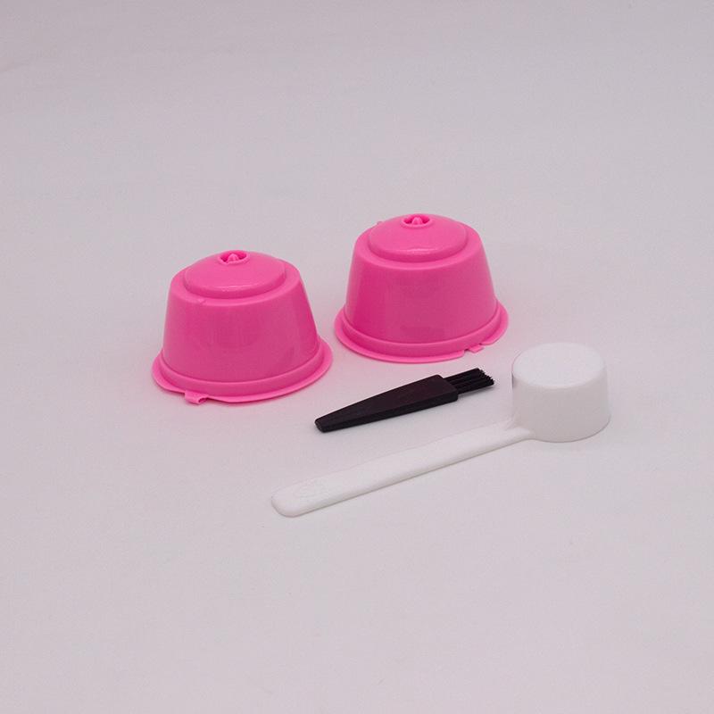 

Dolce Gusto Capsule Set: 2 Cups, Spoon, Brush & Filter Below 50mL