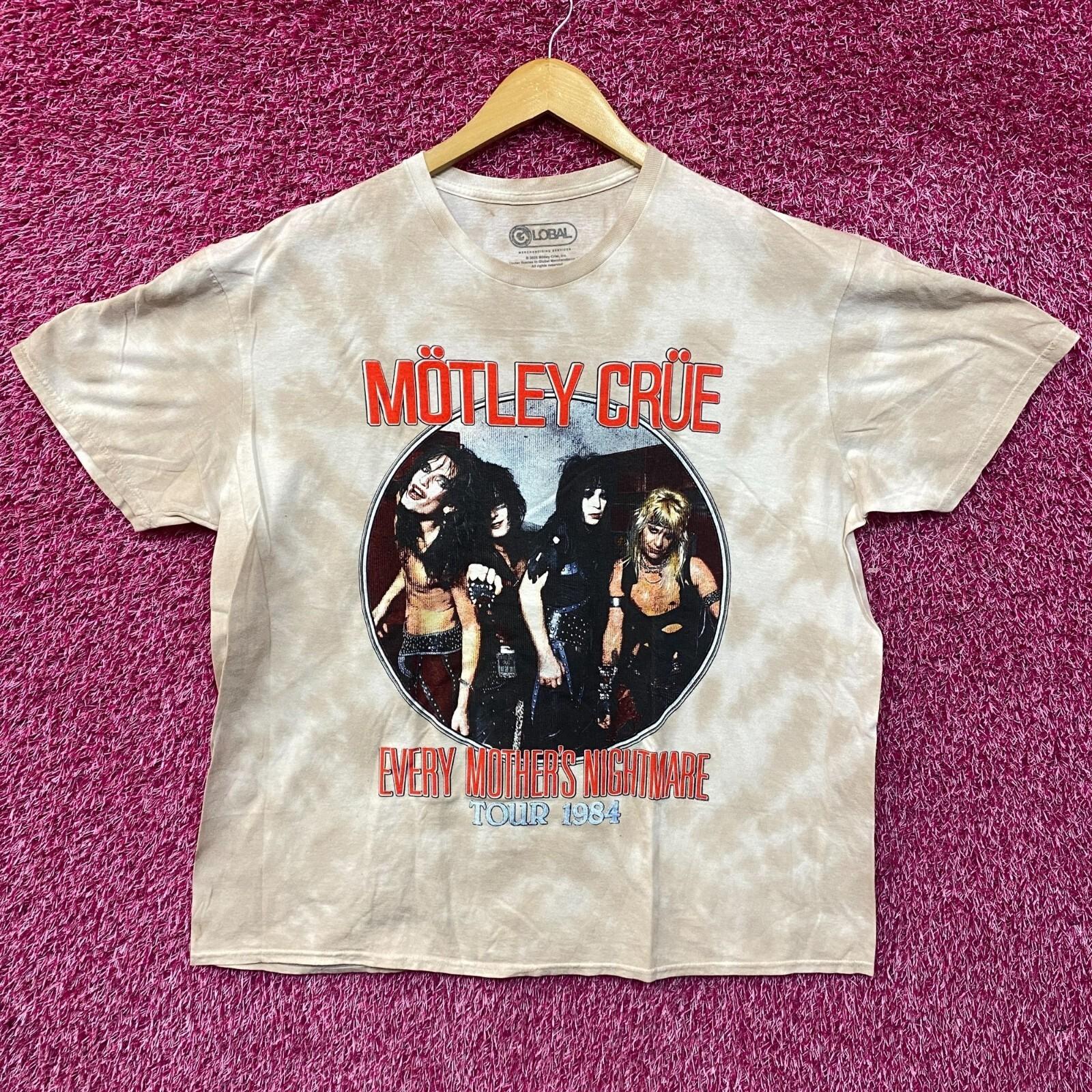 Motley Crue Every Mothers Nightmare Tour 1984 T-Shirt Large XXXXL
