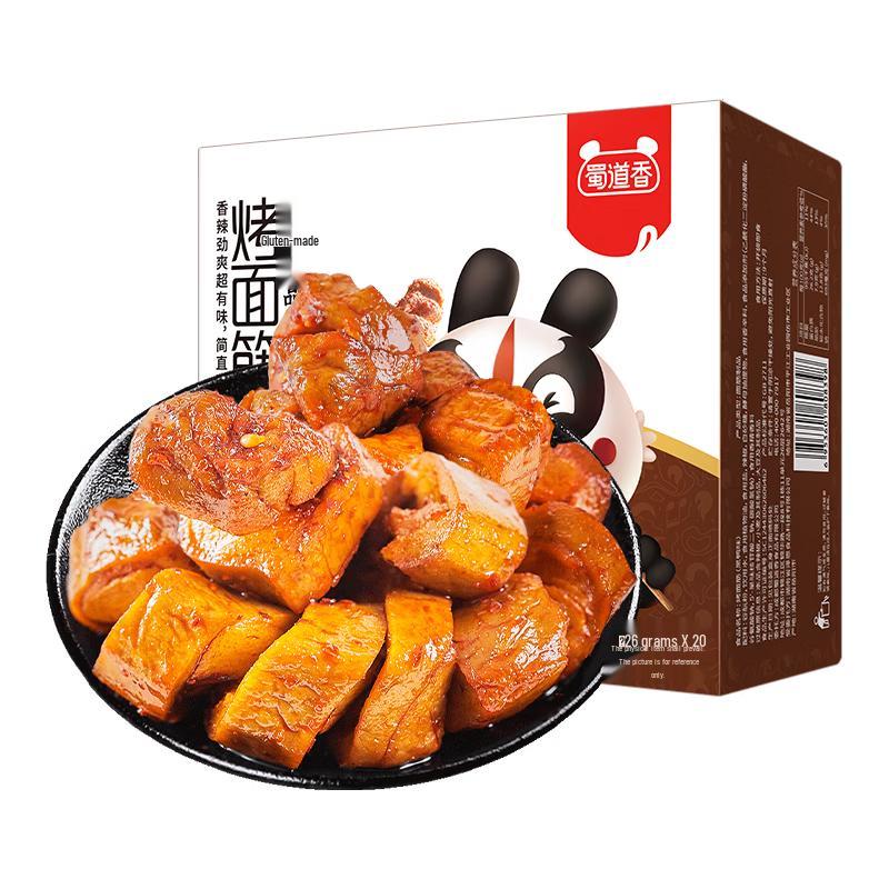 Shudao Xiang Black Duck Flavor Roasted Gluten 520g
