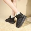 Autumn and Winter Plush Casual Thick Soled Snow Boots for Women