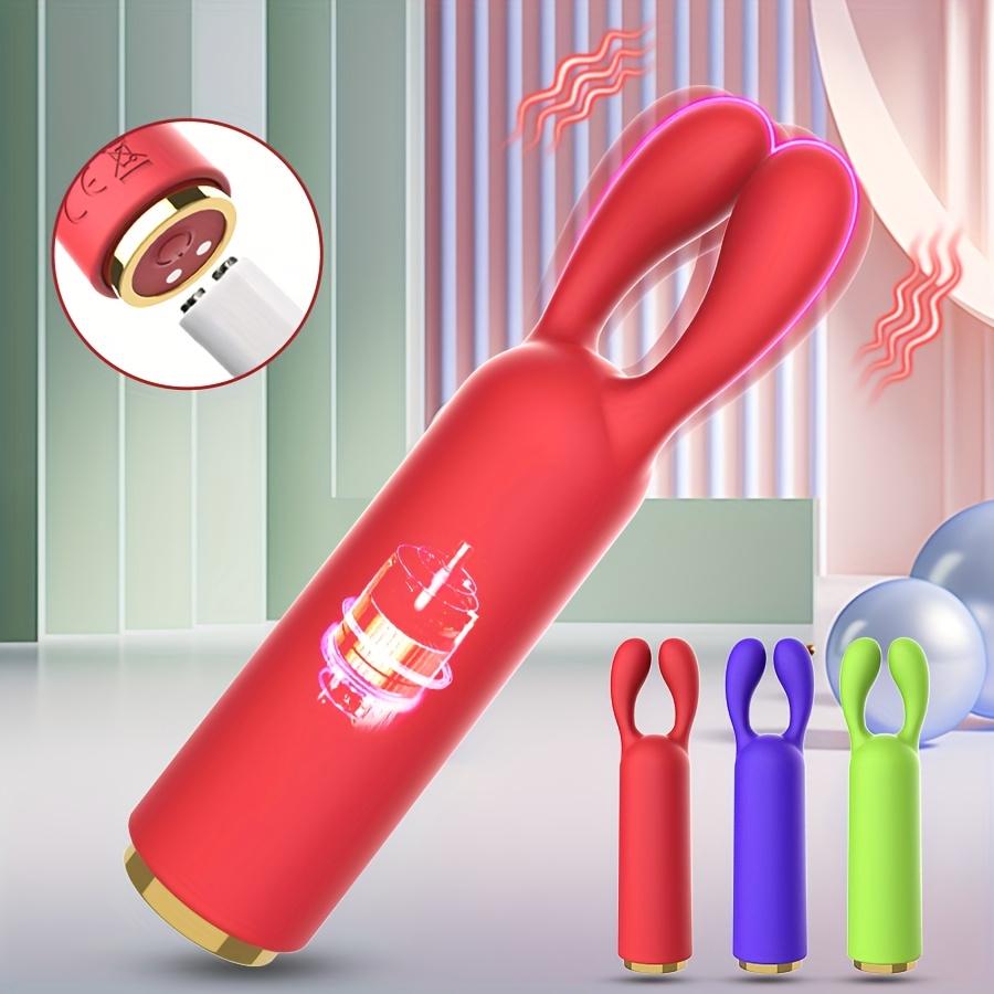 Female Clitoral Vibrator Sex Toy Teasing Vibrator Clitoris Nipple G Spot Dildo Stimulator 10 Vibration Modes Vibrating Massager for Couples Women