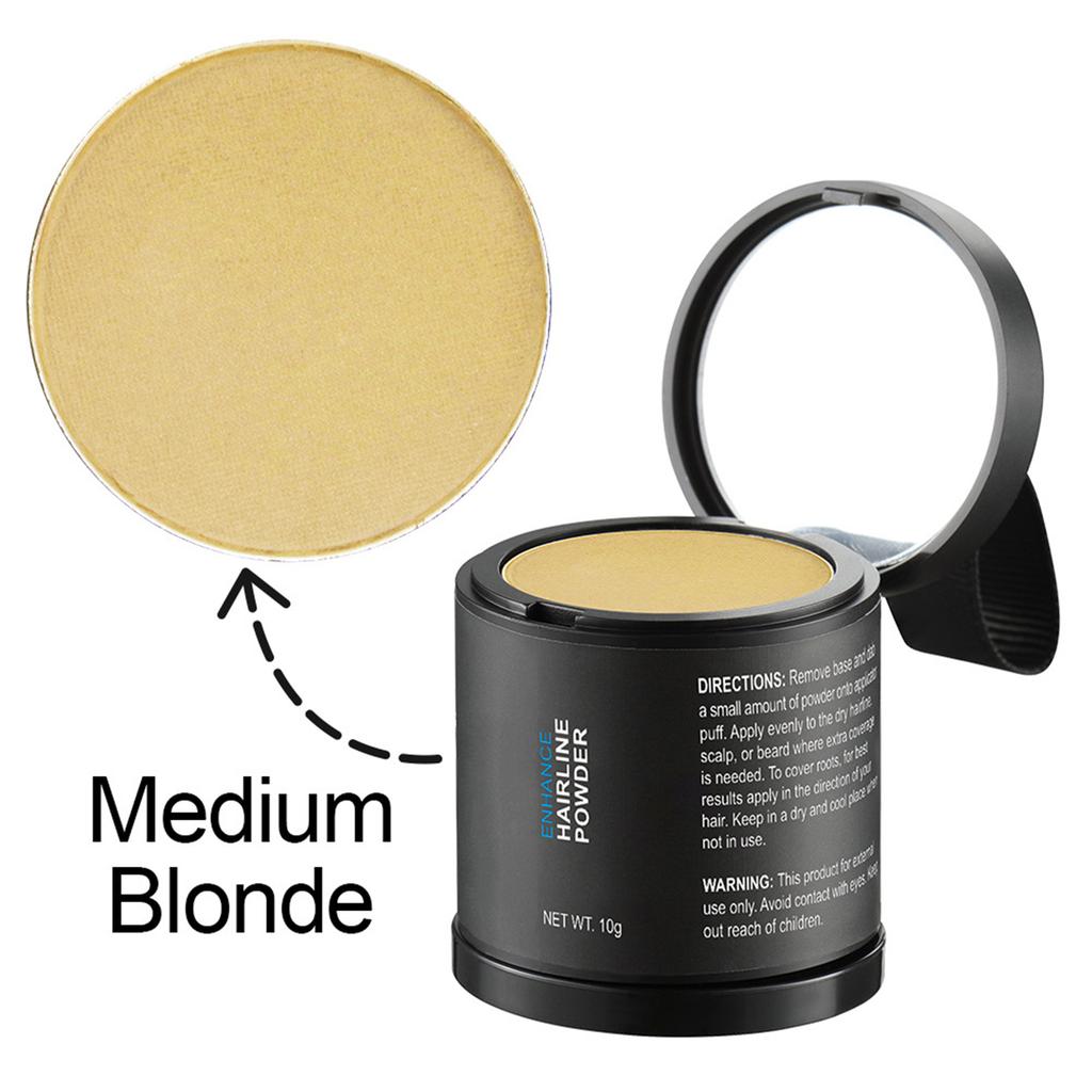 Hairline & Root Touch Up Powder - 1PC Hair Color for Gray Coverage and Bald Spot Concealing, Suitable for Women and Men