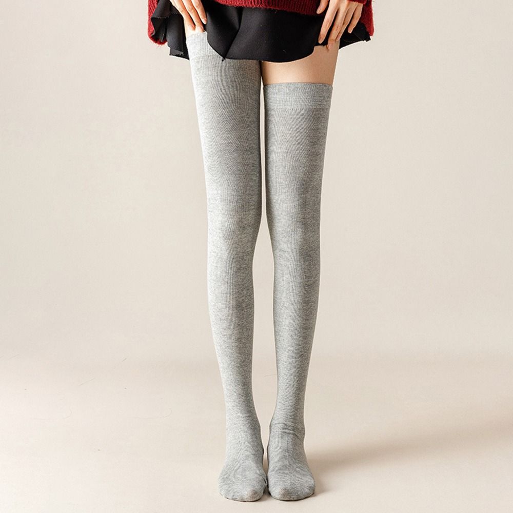 JK Cotton High Tube Japanese Style Socks Autumn Winter Socks Women Stockings Over the Knee Socks