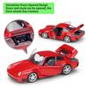 1/24 skala WELLY Porsche 959 aluminiowy Model samochodu Diecasts metalowe pojazdy zabawkowe Model samochodu wysoka kolekcja symulacyjna prezenty dla dzieci