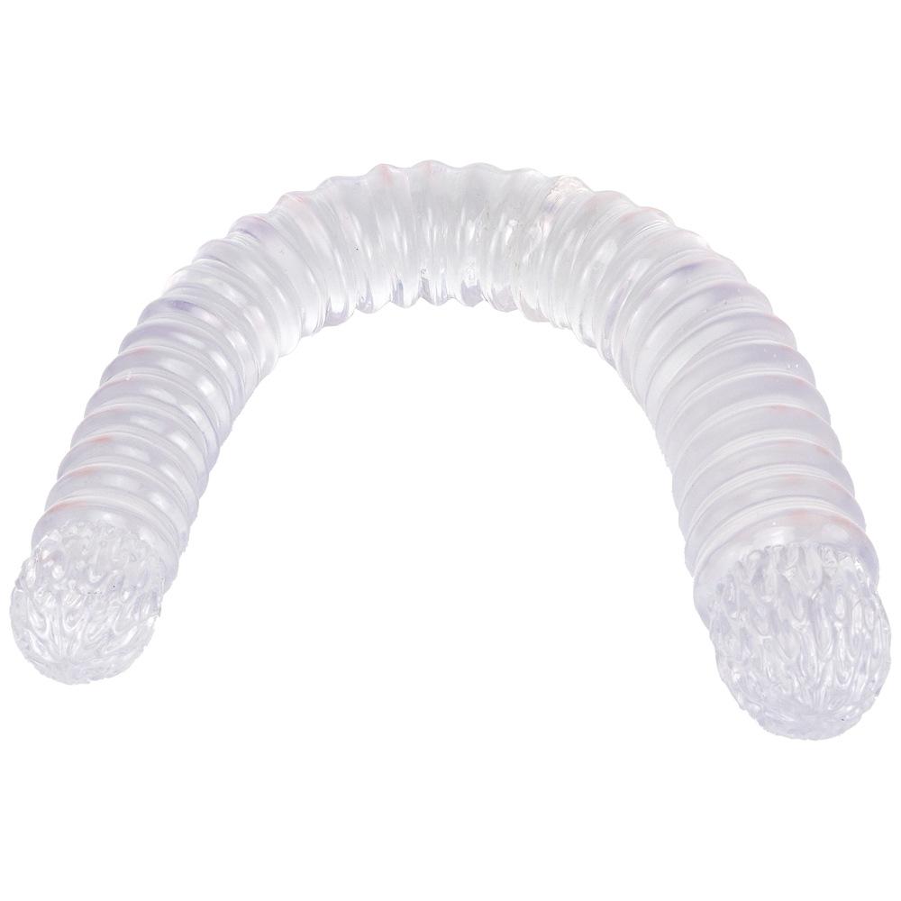 56cm Double-ended Threaded Dildo Oversized Anal Whip Anal Plug   Sex Toys Fisting Realistic Dildo Big Penis Strap On Cock PVC
