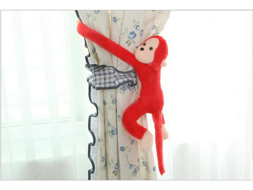 Bunter Plüschaffe mit langen Armen - Valentinstagsgeschenk