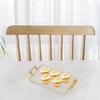 Decorative Trays for Home Decor Plastic Tray with Handles for Serving Coffee Snacks Perfume Jewelry