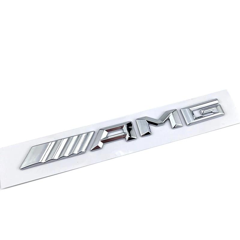 GLC GLB 3d ABS Black Logo AMG Emblem Letters Car Trunk Badge For Mercedes Benz W204 W205 W176 W177 W212 W213 AMG Sticker Access