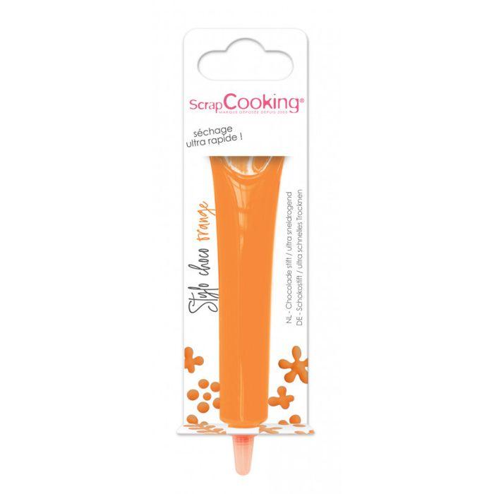 Chocolate Orange Flavored Pen 25g - Scrapcooking