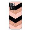 Fashion Pink Marble Case for Xiaomi Redmi Note 9S 9 8 10 11 Pro 9C 9A 7 8T 7A 8A 6A 6 10S Black Soft Silicone Phone Cover Coque