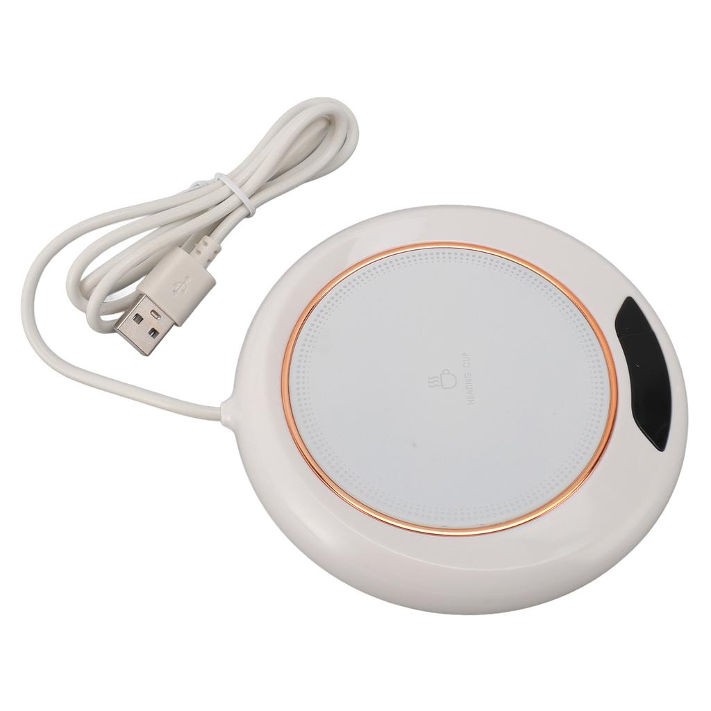 Elektrischer Kaffeewärmer 3 Temperatureinstellungen Timer USB-Stromversorgung Automatischer Kaffeeerhitzer für Zuhause