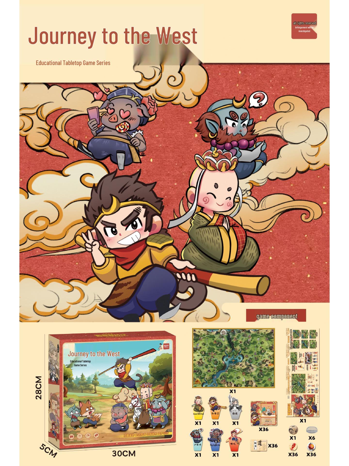 

Путешествие на Запад: Обучающая ролевая карточная игра для взаимодействия родителей и детей