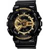 No CaSio [CaSio] Watch G Shock [domeStic Genuine] Ga 110Gb 1ajf Men S Black Black Gold