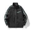 Men's Stand-up Collar White Jacket Spring and Autumn Casual Jacket Korean Version Trendy Men's Clothing