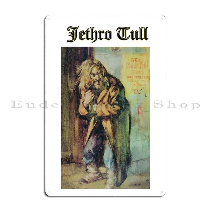 

Jethro Tull Shirt Aqualung Metal Plaque Poster Garage Cinema Cinema Wall Plaque Create Tin Sign Poster 20x30cm（7.8x11.8inch）
