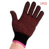 New Double-sided Hair Straightener Perm Curling Hairdressing Heat Resistant Finger Glove Hair Salon Styling Gloves