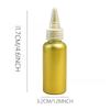 50ml Perleťová akrylová barva Voděodolný kovový umělecký pigment v mačkací lahvičce Potřeby pro DIY řemesla Malování na plátno