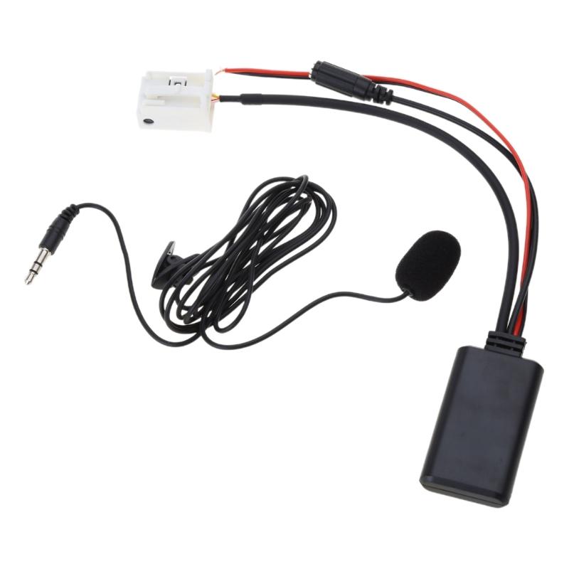 Easy Installation Auto 12Pin AUX-in Wire Bluetooth-compatible Connector