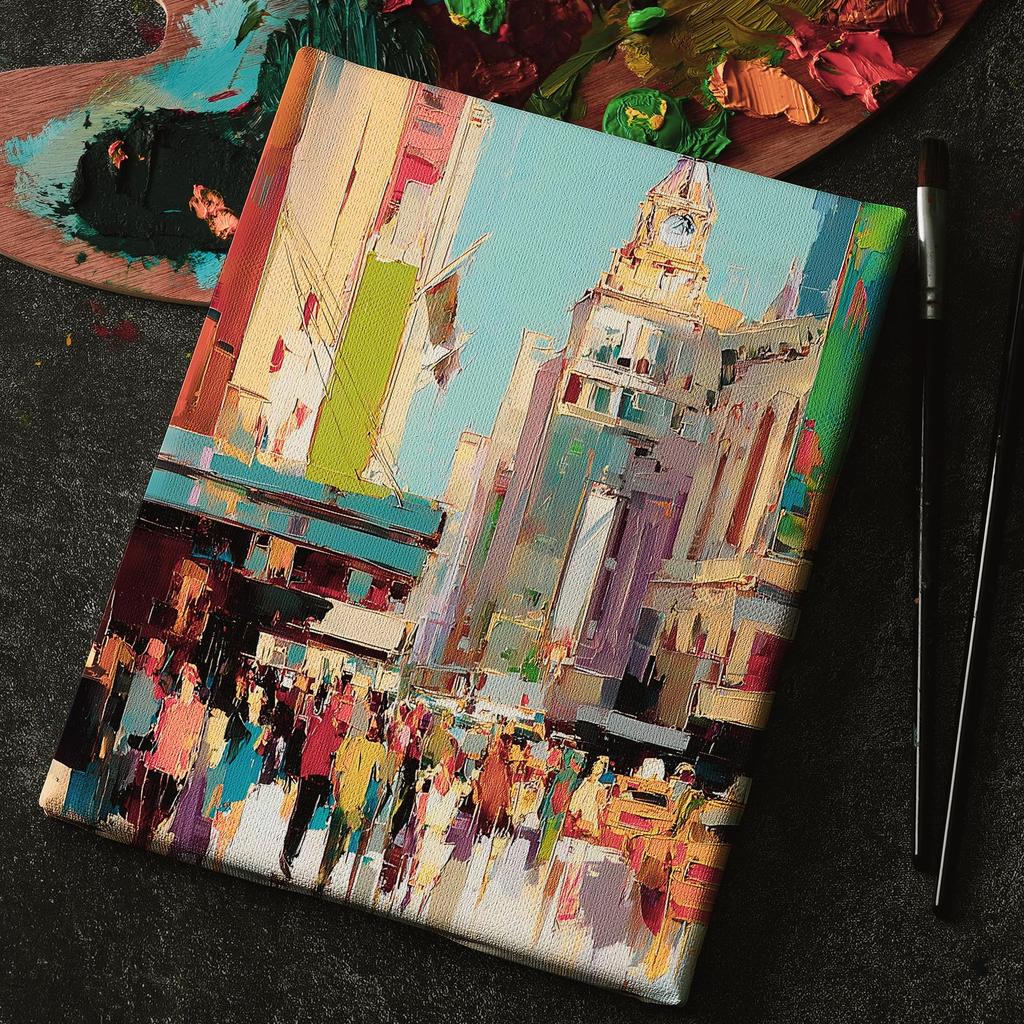 PHOENIX Full Linen Stretched Canvas P80 X Pure Rainbow Linen Professional Painting Supplies Suitable for a Wide Range of Including and Modern Art