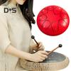 Steel Tongue Drum Rain Chime Hand Drums Sound Healing Instruments Chakra Tank Drum for Musical Education Meditation Yoga Zen