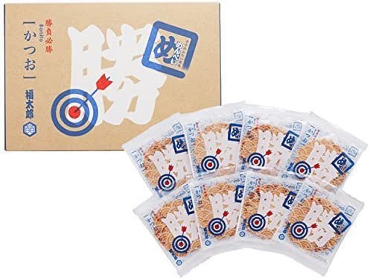 

Yamaguchi Aburaya Fukutaro Winning Menbei 1 box pieces x 8 x 3 (2 bags)