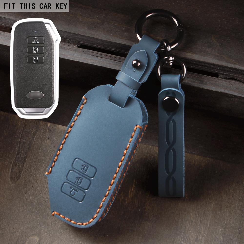 Tax Excluded, Add At Checkout If Applicable. Leather Car Key Case Fob Cover for Kia Sportage Ray Sorento Soul Telluride Cerato K