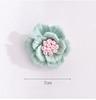Modern Ceramic Fake Flower Wall Hanging Crafts Decoration Home Livingroom Wall Mural Ornaments Hotel Porch 1D Wall Sticker Art