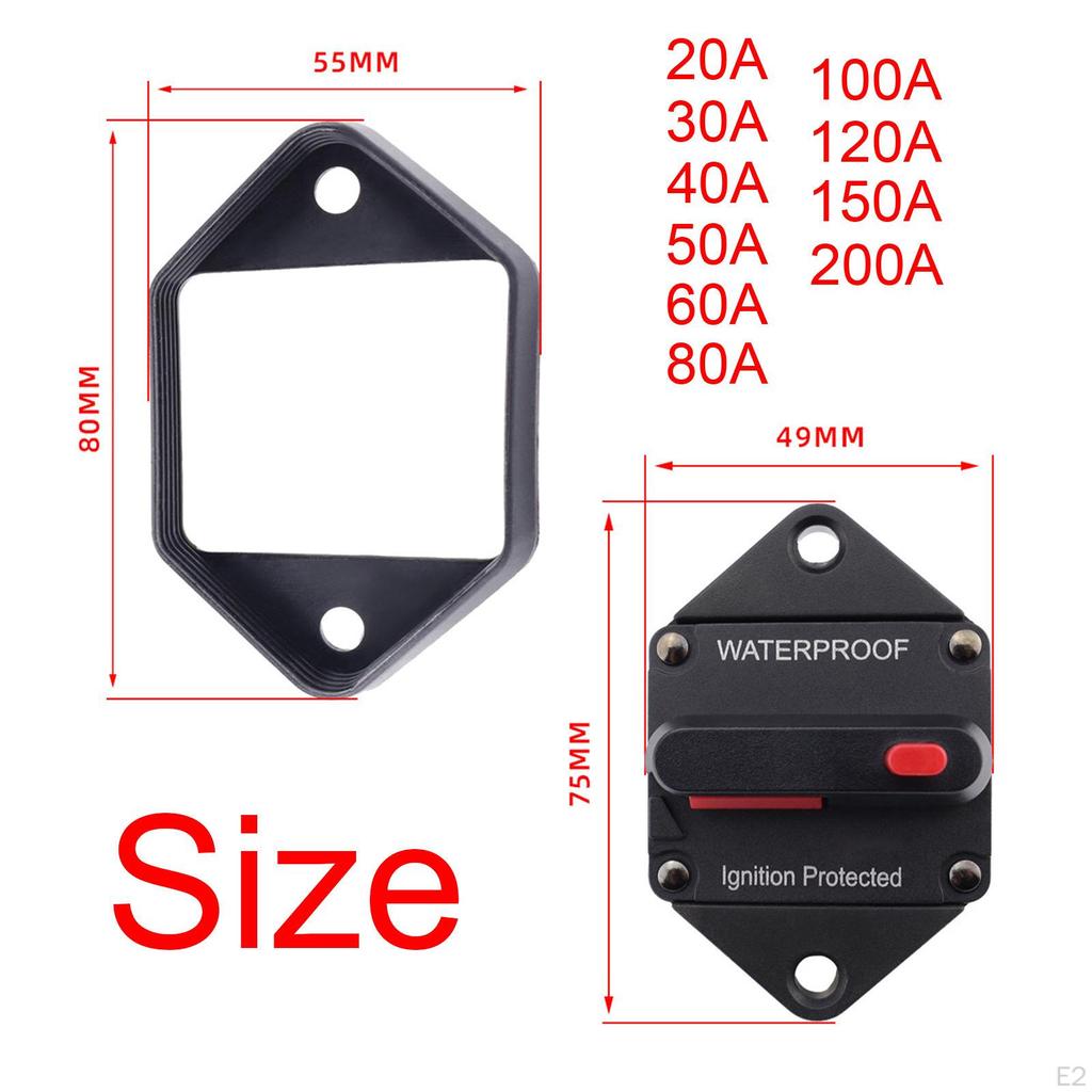 Circuit Breaker for Marine And Automotive Use