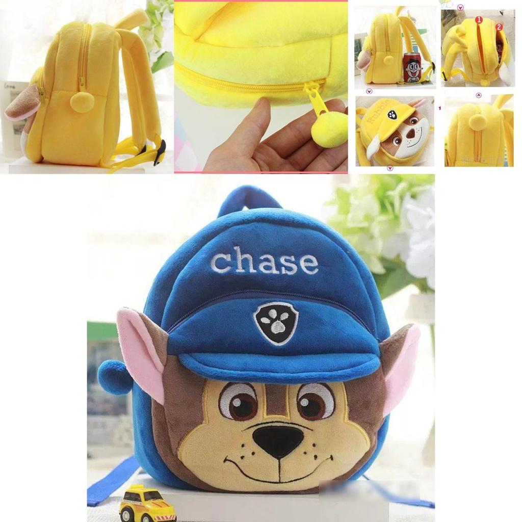 Paw Patrol Plush Backpack Soft Shoulder Bag For Kids Children Schoolbag Gift