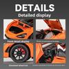 124 Mclaren 720s Alloy Car Model Toy With Inertia Control For Display Collector