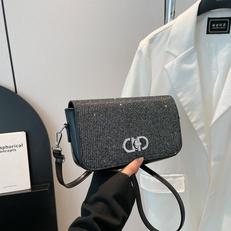 Niche Popular Solid Color Light Luxury Underarm Bag New Trend Fashion Beautiful Single Shoulder Messenger Bag Women