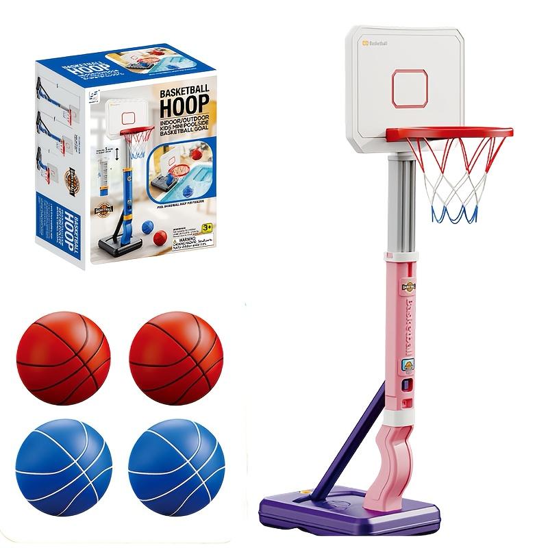 

Kids Basketball Hoop Adjustable Height Indoor Outdoor Toddler Basketball Hoop Boys Basketball Toy Basketball Goals Sport Game